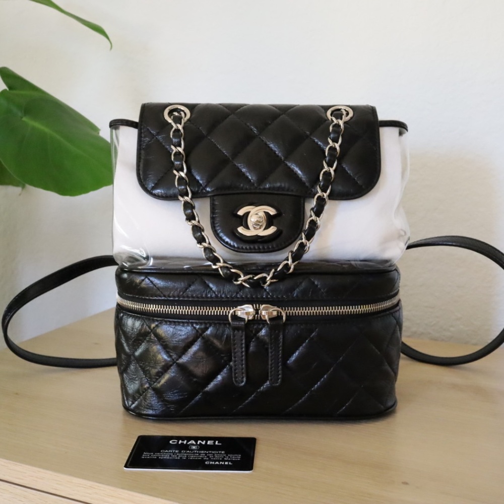 Chanel PVC Aquarium Backpack Bag